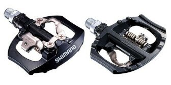Педали контактні Shimano PD-A530 SPD односторонній механізм черный  Фото