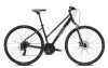 Велосипед Fuji TRAVERSE 1.7 ST SATIN BLACK / CYAN 19" (L)