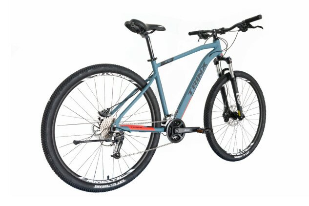 Велосипед Trinx M700 PRO 29" серый/красный 21" Фото №2