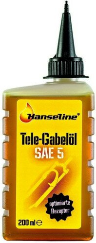 Масло для амортизационных вилок HanselineTele-Gabeloil SAE5 200мл