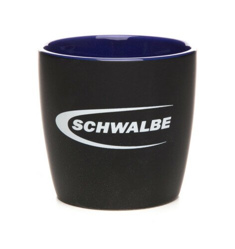 Чашка Schwalbe деколь чорний/синій