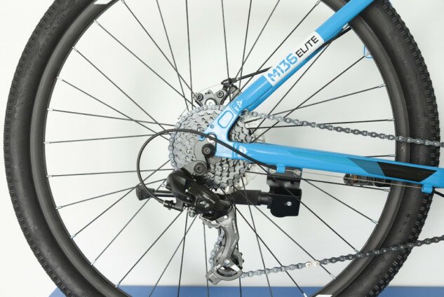 Велосипед Trinx M136 Elite 27.5" голубой/черный 17" Фото №3