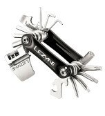 Ключі-мультитул Lezyne RAP - 20 функцій чорний/сріблястий  Фото