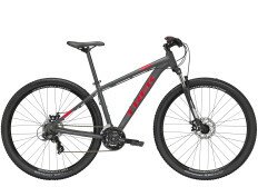 Велосипед Trek 2021 Marlin 4 27.5" сірий/червоний XS (13.5")  Фото