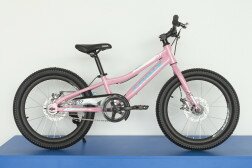 Велосипед дитячий Trinx Smart 1.0 20" рожевий/білий/блакитний  Фото