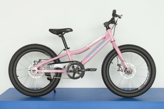 Велосипед дитячий Trinx Smart 1.0 20" рожевий/білий/блакитний