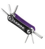 Ключі-мультитул Lezyne RAP - 6 функцій фіолетовий/сріблястий  Фото