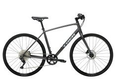 Велосипед Trek 2022 FX 3 Disc 28" черный M  Фото