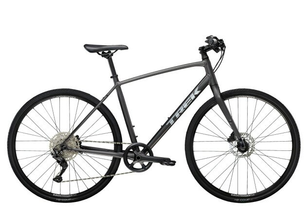 Велосипед Trek 2022 FX 3 Disc 28" черный M