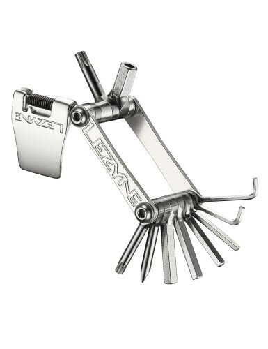 Ключі-мультитул Lezyne SV - 11 функцій сріблястий