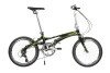 Велосипед складной Langtu KK029 20" черный/зеленый