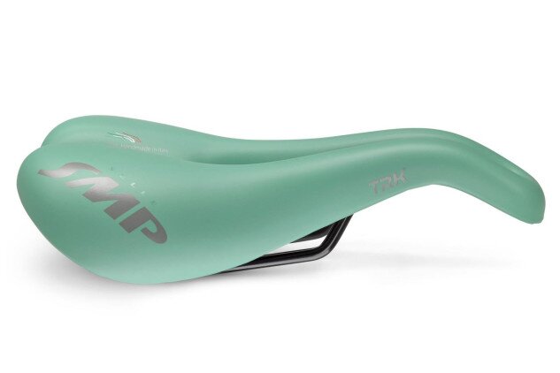 Седло Selle SMP TRK Medium светлый зеленый Фото №4