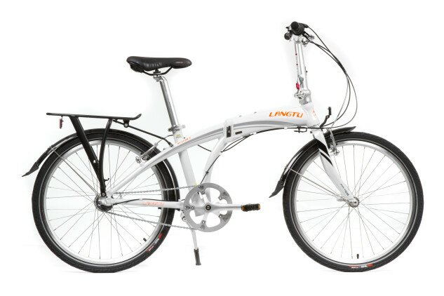 Велосипед складной Langtu KV3.1 24" белый/серый