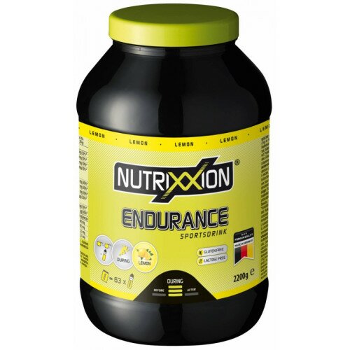 Ізотонік Nutrixxion Energy Drink Endurance зі смаком лимона 2200 г (63 порції х 500 мл)