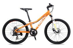 Велосипед детский Langtu KLT700S 24" оранжевый (Orange/Golden)  Фото