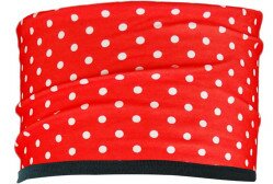Головний убір P.A.C. Kids Headband Fleece Dots Red  Фото