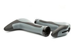 Ручки руля ONRIDE HornGrip 50 чорний/сірий  Фото