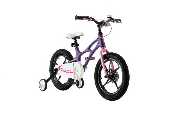 Велосипед детский RoyalBaby SPACE SHUTTLE 18" OFFICIAL UA фиолетовый Фото №2