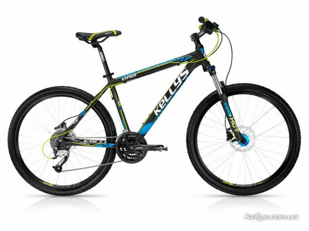 Велосипед Kellys 2016 Viper 50 Black Blue 19.5"