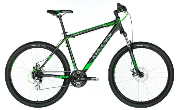 Велосипед Kellys Viper 30 Black Green (27.5") 19.5"