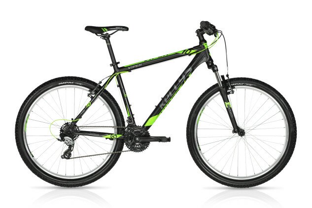 Велосипед Kellys Viper 10 Black Lime (26") 13.5"