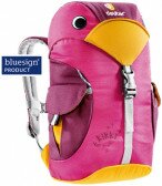 Рюкзак дитячий Deuter Kikki колір 5505 magenta-blackberry  Фото