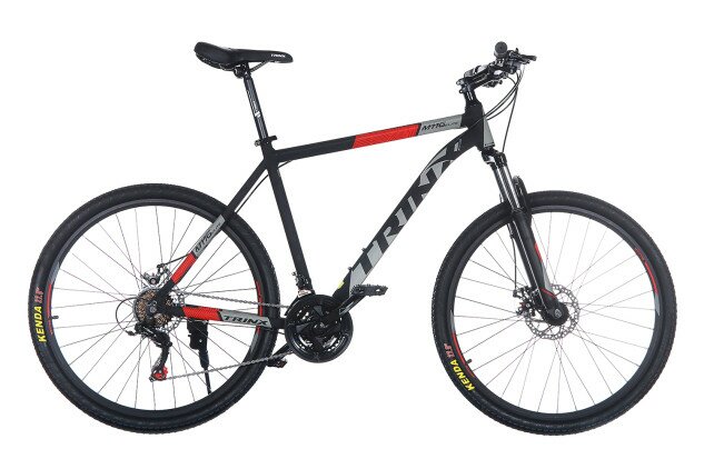 Велосипед TRINX M116 Elite 27.5" черный/серый/красный 21"