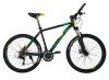 Велосипед TRINX M136 26" черный/желтый/зеленый 17"