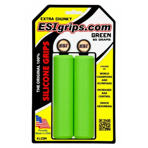 Ручки руля ESI Extra Chunky Green зелений
