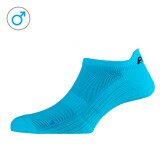 Шкарпетки чоловічі P.A.C. SP 1.0 Footie Active Short Men блакитний 40-43  Фото