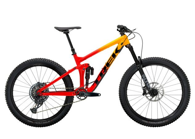 Велосипед Trek 2021 Remedy 8 27.5" жовтий/червоний ML Фото №11