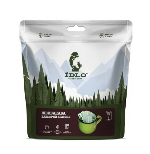 Кава "Жвавакава" ЇDLO порційна в фільтр-пакетах (упаковка 7 пакетів)