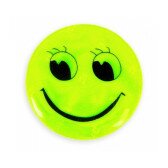 Світловідбиваючі наліпки 3M Refloactive Smile жовтий (1 шт)  Фото