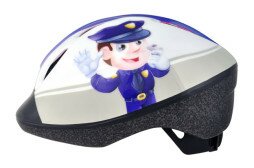 Шлем детский Longus Funn 2.0 Police Man 48-54см  Фото