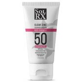 Сонцезахисний крем SolRx SPF 50 Zinc Sunscreen 100 мл  Фото