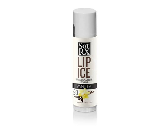 Сонцезахисний бальзам для губ SolRx Vanilla Lip Ice SPF 30 4 г