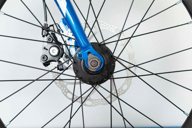 Велосипед дитячий Trinx Junior 1.0 20" синій/зелений/білий Фото №4