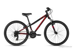 Велосипед Kellys Kiter 50 Black Red (11") 280мм  Фото