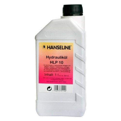 Гальмівна рідина Hanseline Hydraulikoil HLP10 1л
