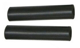 Ручки руля Velo VLG-1749A силікон чорний 130 мм  Фото