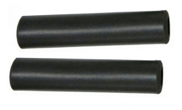 Ручки руля Velo VLG-1749A силікон чорний 130 мм
