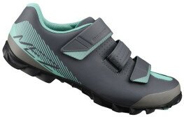 Веловзуття жіноче Shimano SH-ME200WL SPD сірий/блакитний EU40  Фото