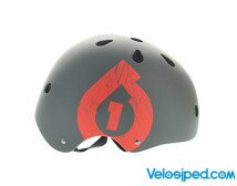 Шлем для экстрима SixSixOne 661 DIRT LID ICON серый мат  Фото