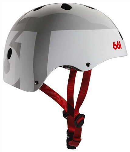 Шлем для экстрима SixSixOne 661 DIRT LID PLUS серый глянець