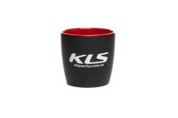 Чашка KLS деколь чорний/червоний  Фото