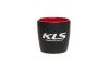 Чашка KLS деколь чорний/червоний
