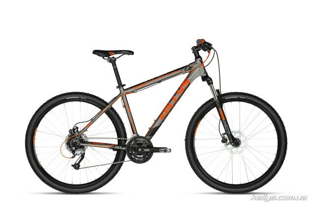 Велосипед Kellys Viper 50 Black Orange Neon (27.5") 19.5"