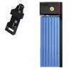 Велозамок сегментный ABUS 5700/100 uGrip Bordo™ BIG цилиндровый голубой + SH