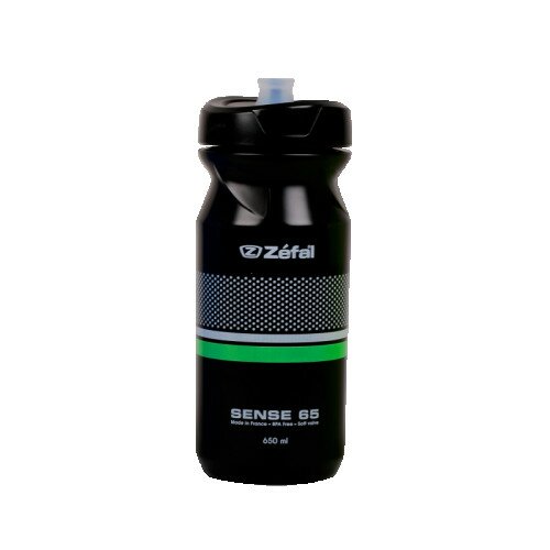 Фляга Zefal Sense Soft 65 650 мл чорний/зелений