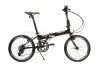 Велосипед складаний Langtu KY8.2 20" чорний/коричневий